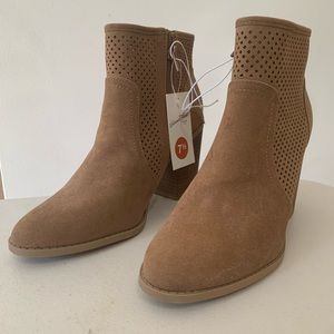 Beige Booties from Target